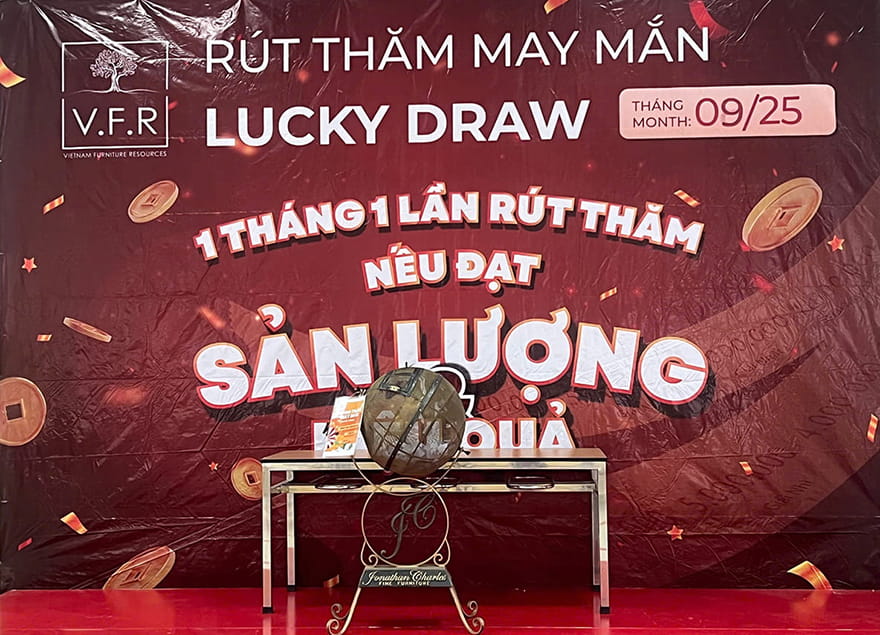 V.F.R TỔ CHỨC BỐC THĂM MAY MẮN CHO TOÀN THỂ CÔNG NHÂN VIÊN SAU KHI ĐẠT CHỈ TIÊU THÁNG 9/2025