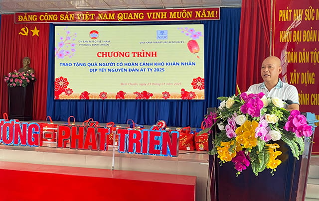 V.F.R CHUNG TAY MANG TẾT ẤM ĐẾN NHỮNG HOÀN CẢNH KHÓ KHĂN