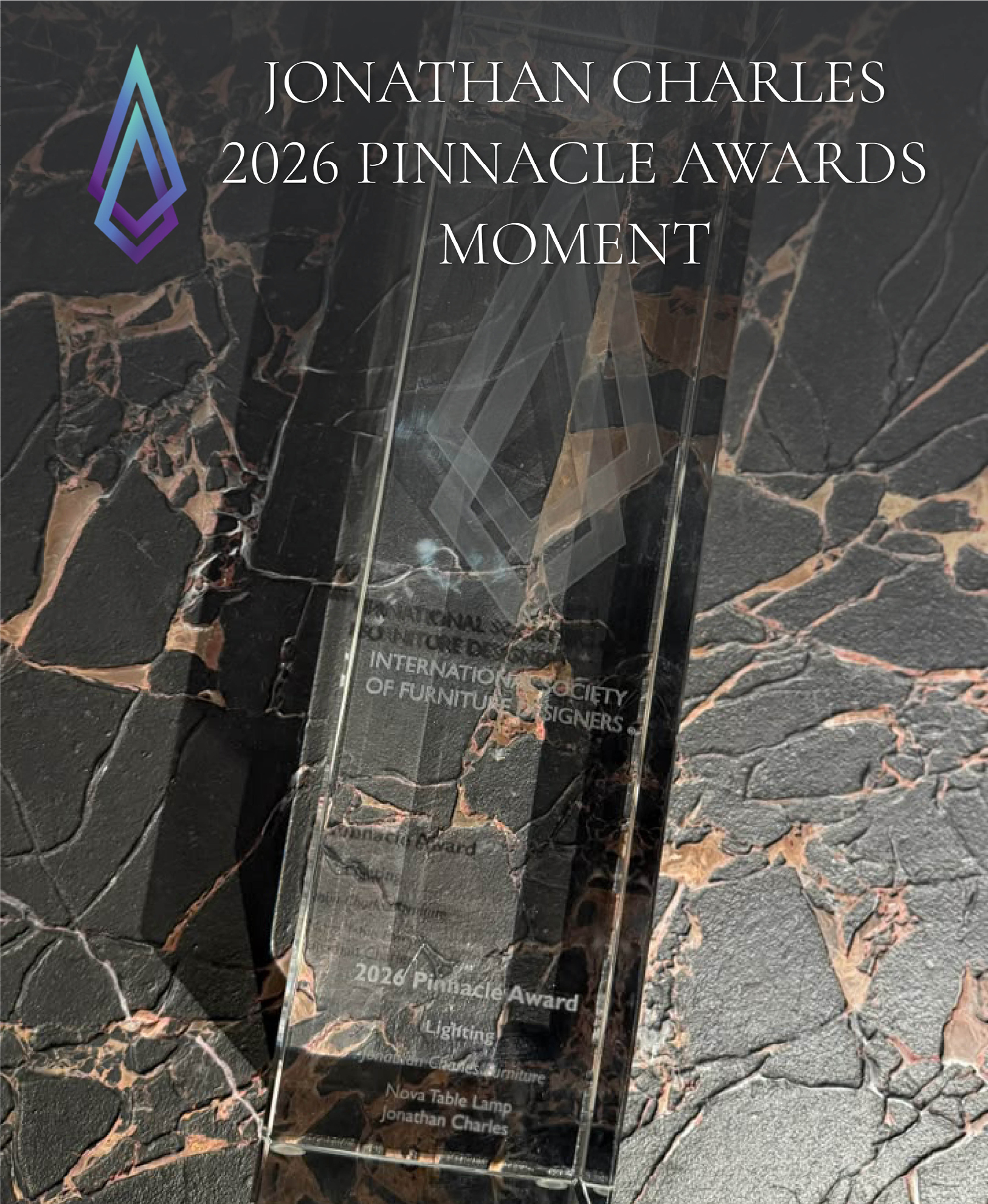 JONATHAN CHARLES WINS THE 2026 PINNACLE AWARD