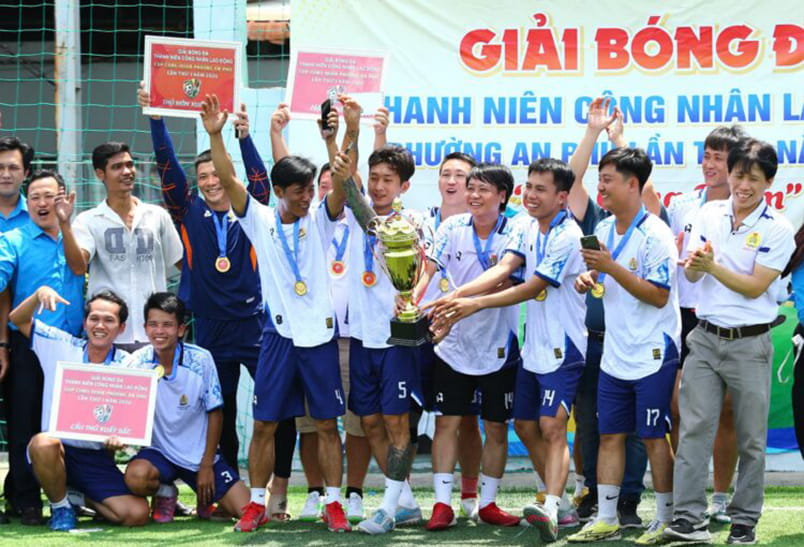V.F.R xuất sắc vô địch Cúp Công đoàn phường An Phú 2026